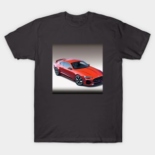 Stylish Sports Car T-Shirt